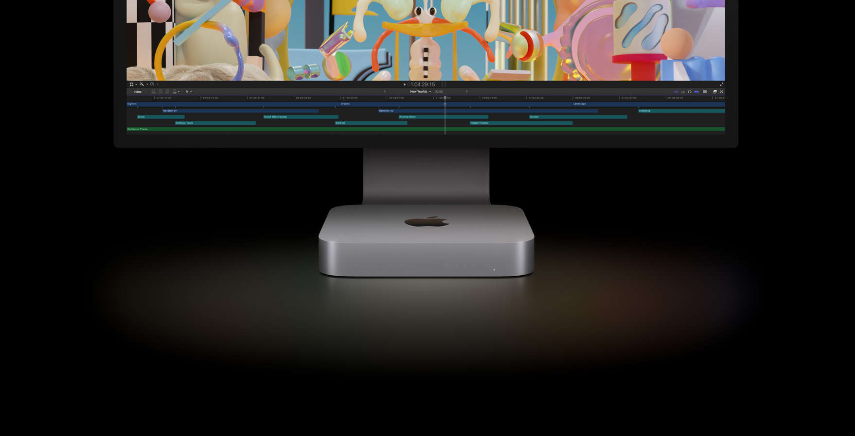 APPLE Mac mini, M1 8 Core CPU/8 Core GPU/8GB/256GB, INT (mgnr3ze/a)