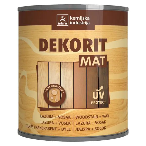 Lazura za drvo ISKRA DEKORIT BOR 2,5L