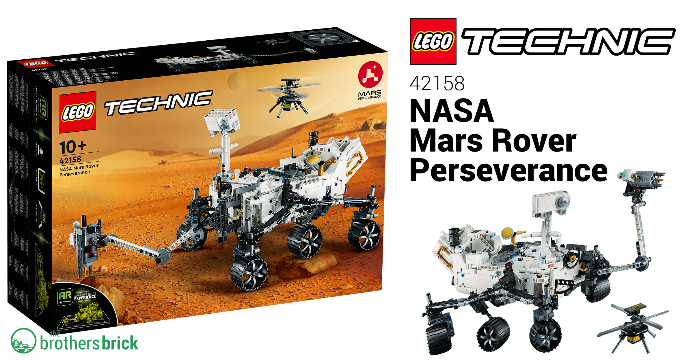 LEGO Technic 42158 NASA Mars Rover Perseverance