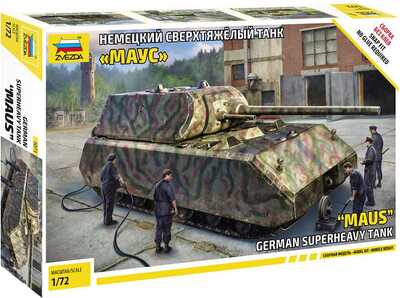 Model Kit tenk 5073 - Pz.Kpfw.VII "Maus" (Snap Fit) (1:72)