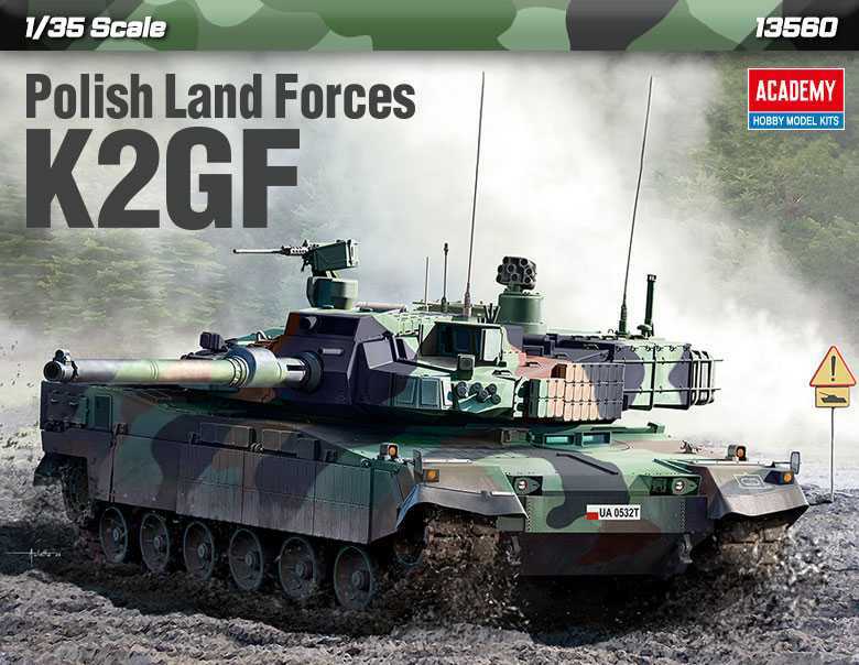 Model Kit vojni 13560 - Poljske kopnene snage K2GF
