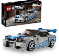 LEGO Speed Champions 2 Fast 2 Furious Nissan Skyline GT-R igraeka (R34)