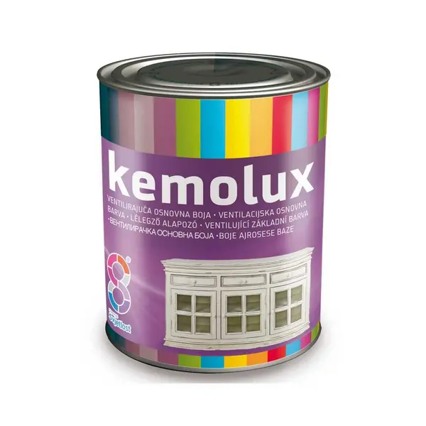 Temeljna boja za drvo CHROMOS SVJETLOST KEMOLUX VENTILIRAJUCA BIJELA 0,75L