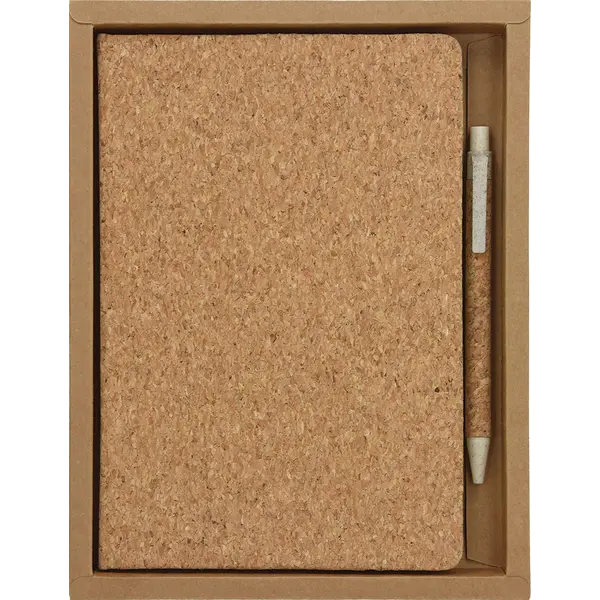 240310-EC Notes Eko Cork i kem. ol. od pluta u natur poklon kutiji 18,2x23,5x2,5cm