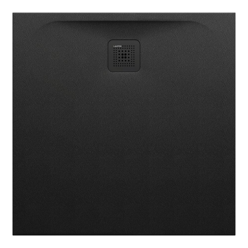 32-2.1095.6.080.000.1 LAUFEN PRO MARBOND FLAT TUŠ KADA kvadratna matt crna 900x900x33mm