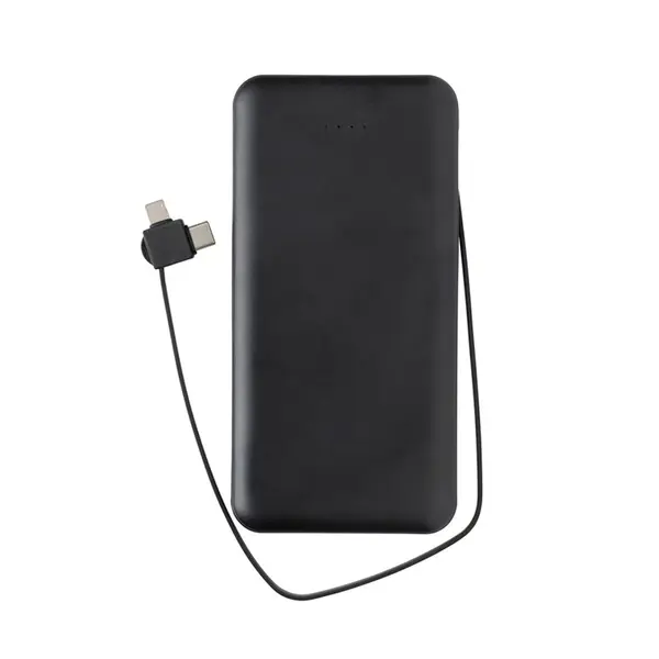 PWB123 Powerbank s integriranim kablom 10.000 mAh