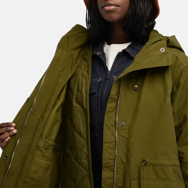 TB0A5ZRK3021Z Timberland Parka 2-IN-1 CITY zelena XS
