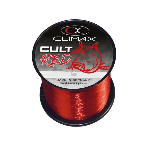 NJL4 Climax Cult Carp Line Red Mono 1500m, 0.28mm