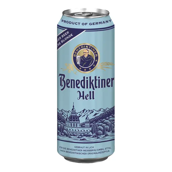 BHP2 Benediktiner Hell pivo 0,5l limenka