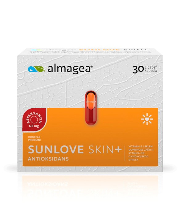 00962 Almagea Sunlove Skin+ Antioksidans, 30 kapsula