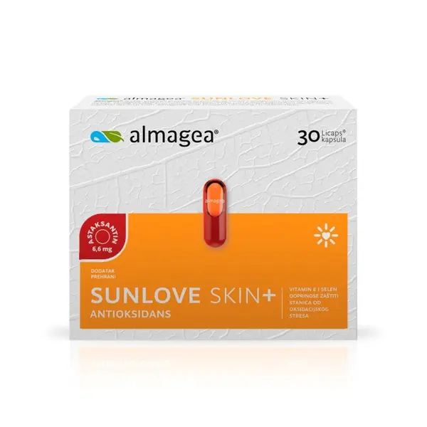 00962 Almagea Sunlove Skin+ Antioksidans, 30 kapsula
